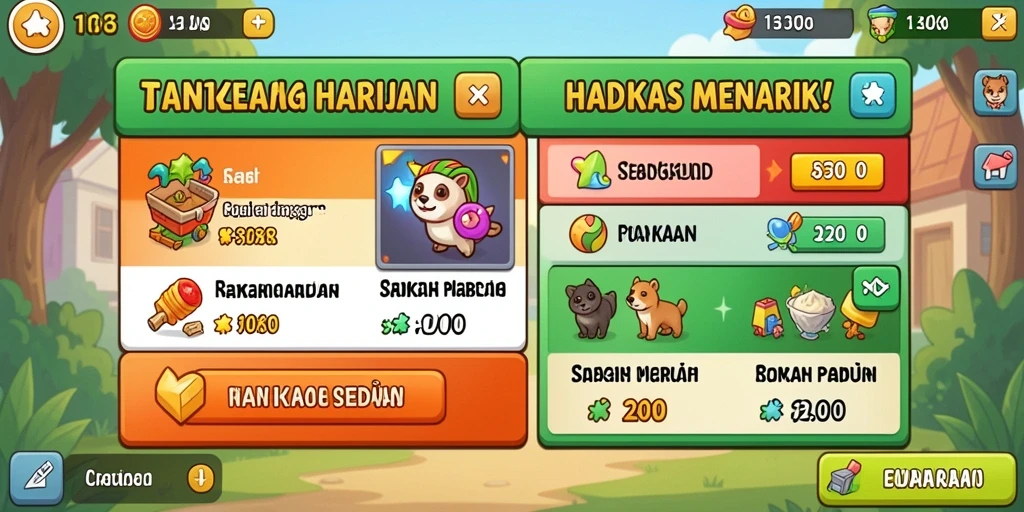 Grafis yang memukau dan efek suara yang menarik.