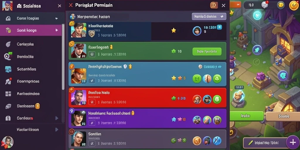 Level yang menantang dan bervariasi.