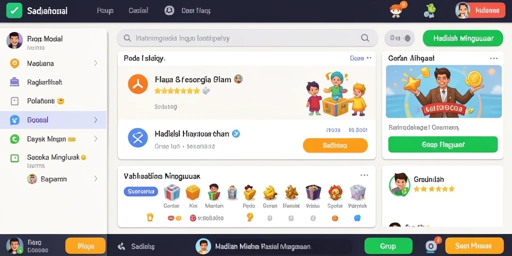 Tantangan menarik yang menguji keterampilan pemain.