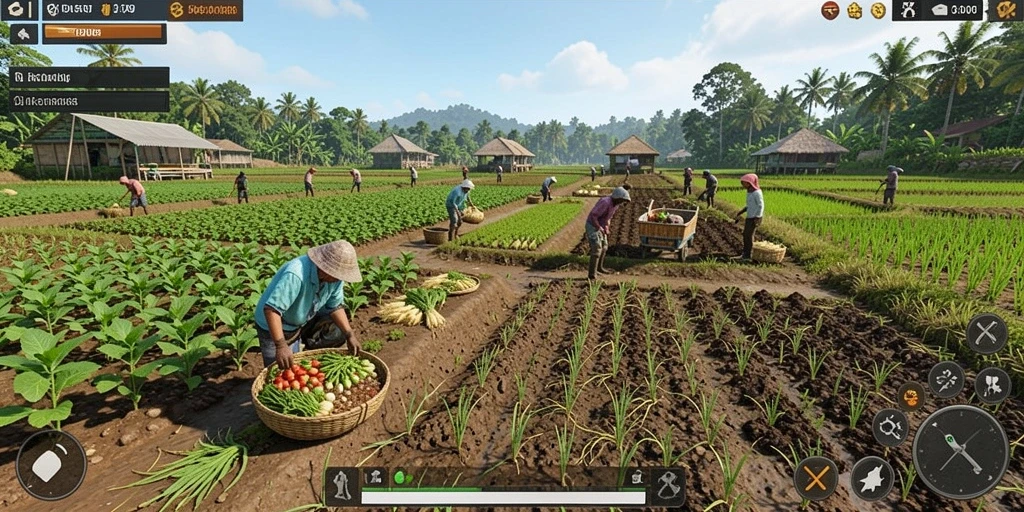 Gameplay interaktif dengan beragam tantangan seru.